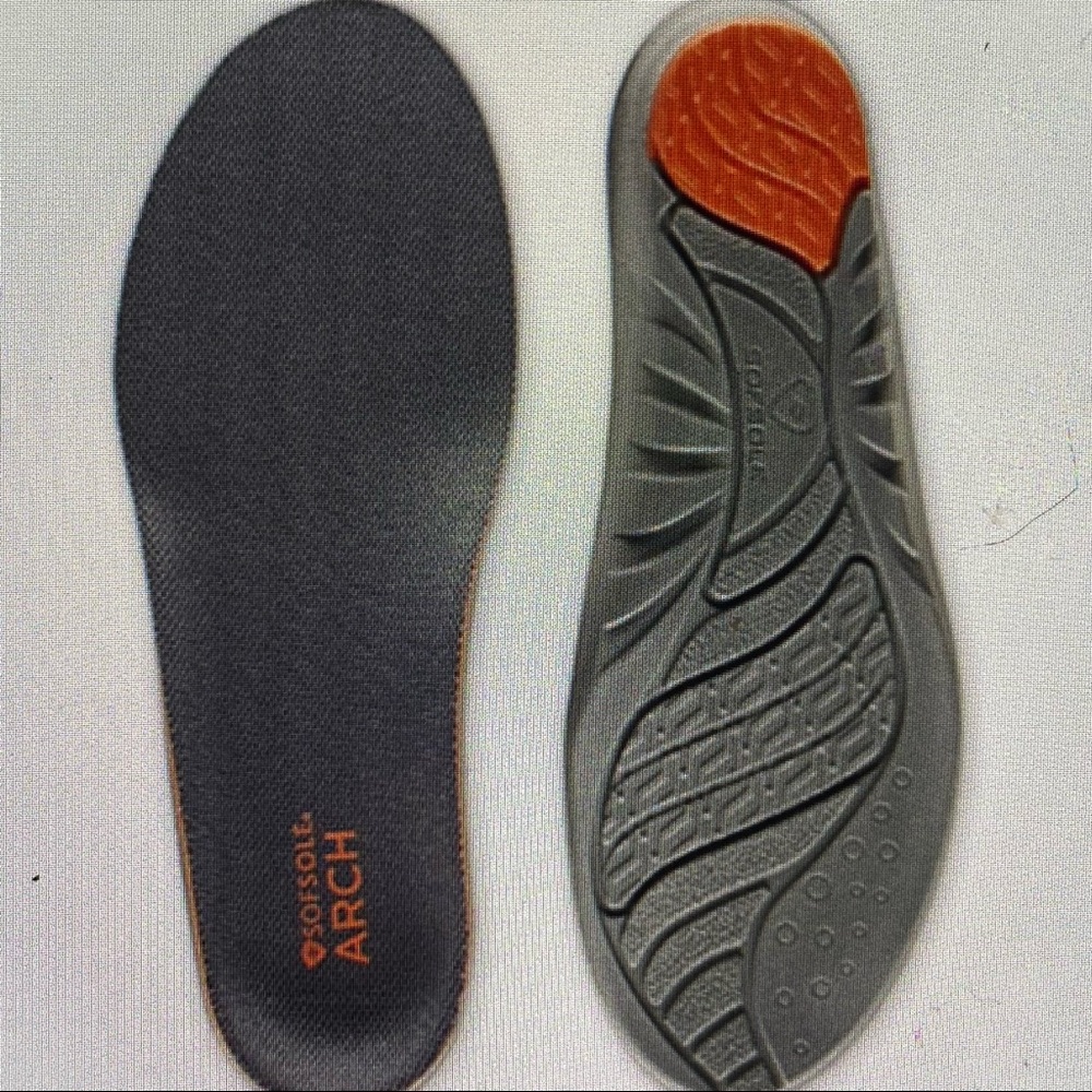 NWT Sof Sole Insoles Men’s (or women) High Arch Shoe Inserts